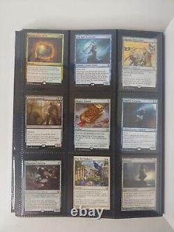 360 RARE MTG CARD LOT in WHITE BCW Folio Binder Commander Magic The Gathering