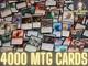 4000+ Magic The Gathering Mtg Bulk Lot Instant Collection With Rares And Foils