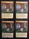 4 x Fabled Passage Foil Boardless Throne Of Eldraine MTG Magic The Gathering