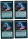 4x FOIL THOUGHTSEIZE LORWYN MTG Magic the Gathering Very rare and hard to find