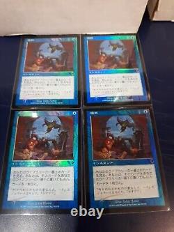 4x Foil Japanese Opt Invasion MTG LP