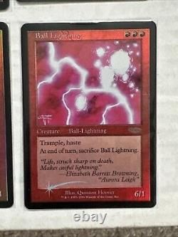 4x MTG Ball Lightning Foil DCI Judge Promos Judge Promos Foil Promo