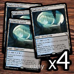 4x Undercity Sewers NM Karlov Manor Magic the Gathering