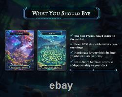 50 Basic Reart Lands. For Magic The Gathering (MTG) for use in EDH
