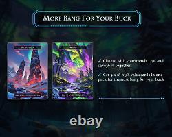 50 Basic Reart Lands. For Magic The Gathering (MTG) for use in EDH