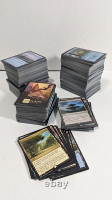 693 MTG Land Lot, Mythics, Rares, Common, Uncommon, Foil, Basic, Non-Basic, M/NM