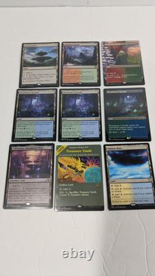 693 MTG Land Lot, Mythics, Rares, Common, Uncommon, Foil, Basic, Non-Basic, M/NM