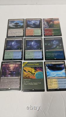 693 MTG Land Lot, Mythics, Rares, Common, Uncommon, Foil, Basic, Non-Basic, M/NM