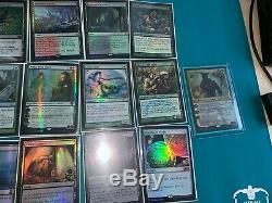 ALL FOIL Lord Windgrace EDH Deck Verdant Catacombs Cabal Coffers Azusa + BONUS