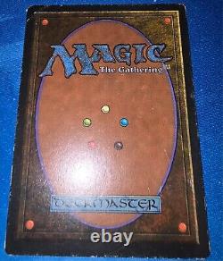 ALTERED 1X Volcanic Island magic the gathering hand painted Real revised