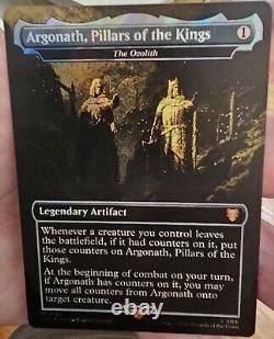 ARGONATH, PILLARS OF THE KINGS/The Ozolith/SURGE FOIL/ LotR-Magic The Gathering