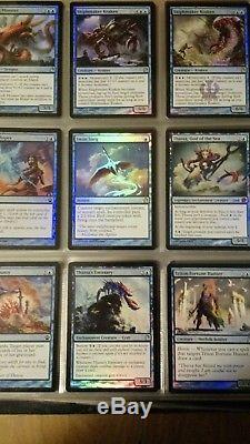 A Complete Theros Foil Set with pre-release promos