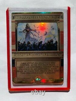 Aggravated Assault FOIL Masterpiece Series Amonkhet Invocations NM ABUGames
