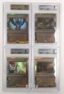 Amonkhet Thoughtseize 9.5 Gem Mint Complete Invocation Bgs Set Foil Masterpiece