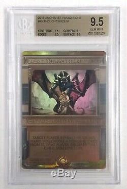 Amonkhet Thoughtseize 9.5 Gem Mint Complete Invocation Bgs Set Foil Masterpiece