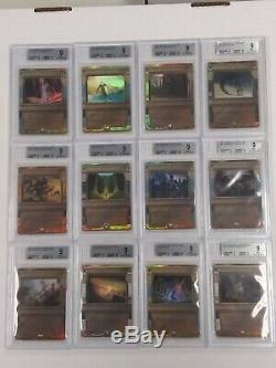 Amonkhet Thoughtseize 9.5 Gem Mint Complete Invocation Bgs Set Foil Masterpiece