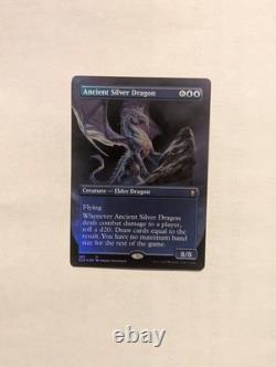 Ancient Silver Dragon (Borderless) CLB Foil