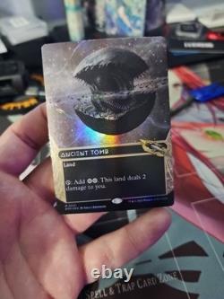 Ancient Tomb (0001) (Borderless) Edge of Eternities Stellar Sights Foil