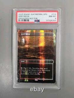 Arid Desert Dragonscale Foil PSA 8 POP 6
