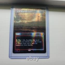 Arid Mesa- Tarkir Dragonstorm Borderless Dragonscale Foil (SPG 114) MTG