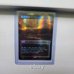 Arid Mesa- Tarkir Dragonstorm Borderless Dragonscale Foil (SPG 114) MTG