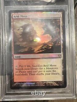 Arid Mesa foil Zendikar MTG Magic the Gathering BGS MINT 9.5