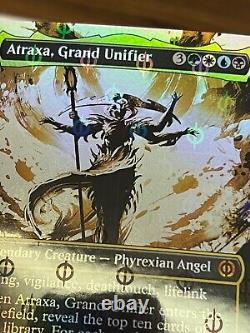 Atraxa, Grand Unifier (Showcase) Step-and-Compleat Foil MTG