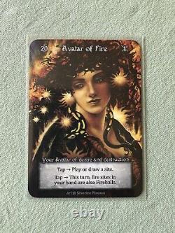 Avatar Of Fire Sorcery Contested Realm TCG Alpha NM/ M NEW