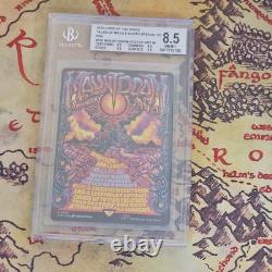 BGS 8.5 nm+ Magic the Gathering-Mount Doom (Borderless Poster)(Foil)