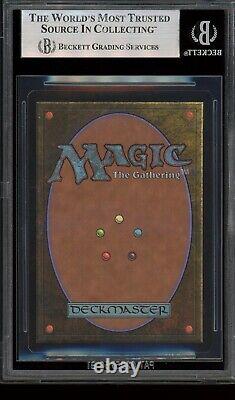 BGS 9 MINT 1999 Magic the Gathering Guru Land Swamp Promo 3