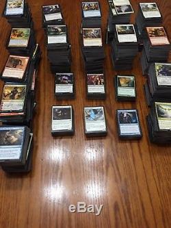 BIG Magic the Gathering collection, box filled with cards. Rares, foils, 6000+