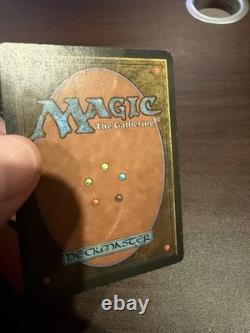 Bayou Revised Rare Dual Land MP Mtg Vintage Magic The Gathering Vertical Flaw
