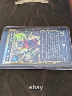 Bello, Bard of the Brambles Raised Borderless FOIL Bloomburrow MTG NM (0101)
