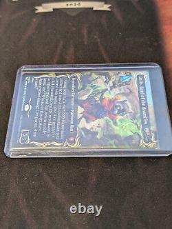 Bello, Bard of the Brambles Raised Borderless FOIL Bloomburrow MTG NM (0101)