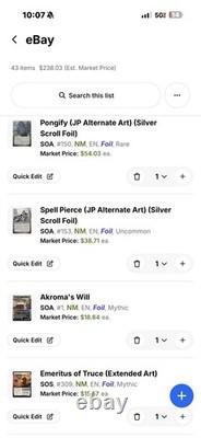 Big Secrets Strixhaven Lot! Pls Read Description