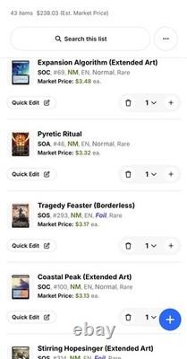 Big Secrets Strixhaven Lot! Pls Read Description