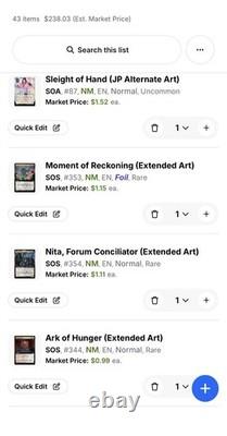Big Secrets Strixhaven Lot! Pls Read Description
