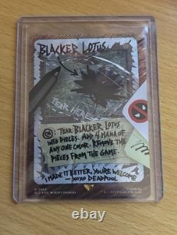 Blacker Lotus (Rainbow Foil) Secret Lair Drop Series Foil Near Mint