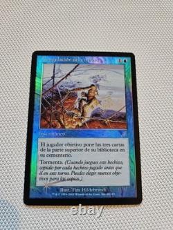 Brain Freeze Scourge Foil Lightly Played MTG Portuguese Foil