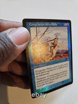 Brain Freeze Scourge Foil Lightly Played MTG Portuguese Foil
