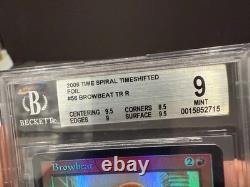 Browbeat Time Spiral Timeshifted Foil MTG Magic The Gathering Mint BGS 9 TCG