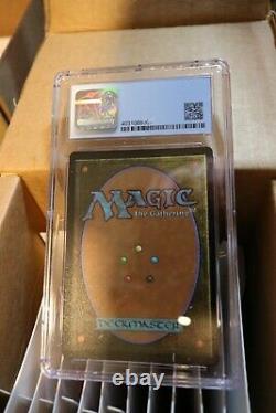 CGC 9 MINT NEON BLUE INK KAMIGAWA NEON DYNASTY Hidetsugu Devouring Chaos NEO MTG