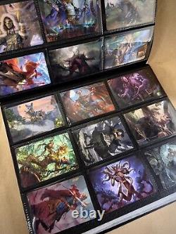 COMPLETE Baldur's Gate Set MTG Magic the Gathering Cards ART SERIES 81/81