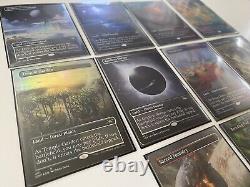 COMPLETE SET (10/10) FOIL BORDERLESS Shock Lands Unfinity MTG NM/MT Comb Ship