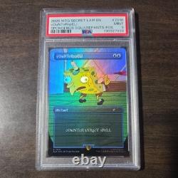COuNTeRspELl R 7010 Rainbow Foil Secret Lair X SpongeBob Squarepants Graded