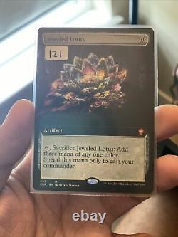 Card No. 121 Jeweled Lotus Extended Art NM-Mint, NON FOIL -sidev