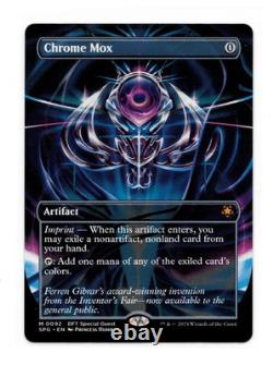 Chrome Mox (Borderless) NM MTG Special Guests Pack Fresh