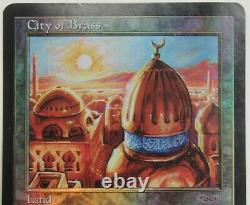 City Of Brass Junior Series Promo FOIL Water Damaged Magic The Gathering MTG