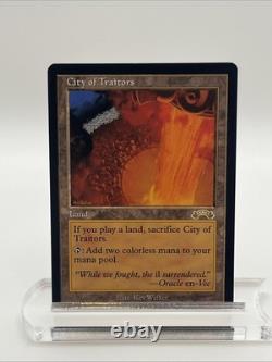 City Of Traitors Exodus 1998 Near Mint Never Played Magic The Gathering Mtg