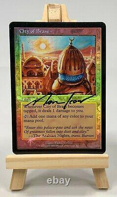 City of Brass ARTIST Mark Tedin SIGNED JSS Promo FOIL Mtg -Moose Loot- E179